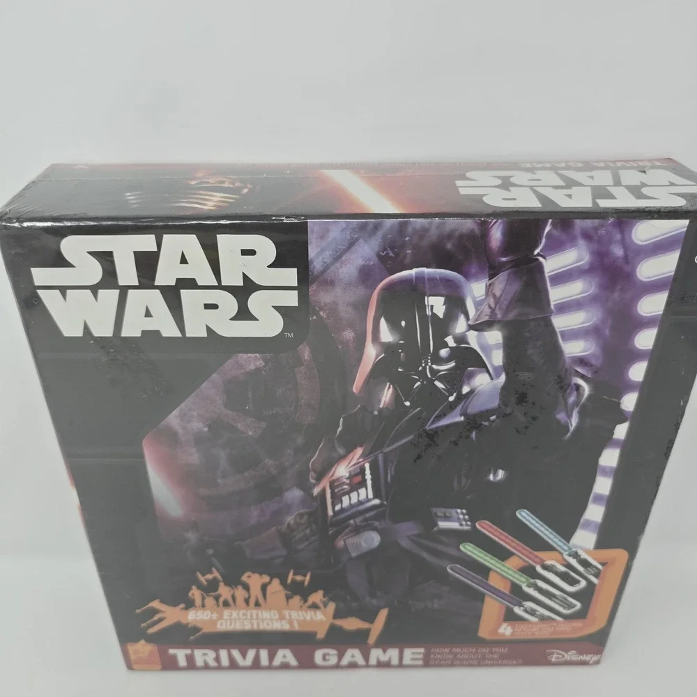 Star Wars Trivia‎ Game - 650 Questions New and Sealed (2-4 Players)Top Trumps